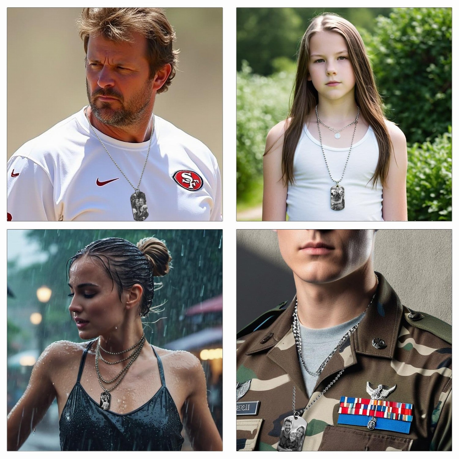 Name Necklace, Personalized Name Pendant Necklace, Custom Name Necklace, Minimalist Name Jewelry for Women, Christmas Gift For Her