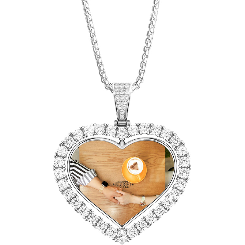 Lily of the Valley Oval Locket, , Silver Personalized Gifts, May Birth flower, Engraved Locket?With Photo