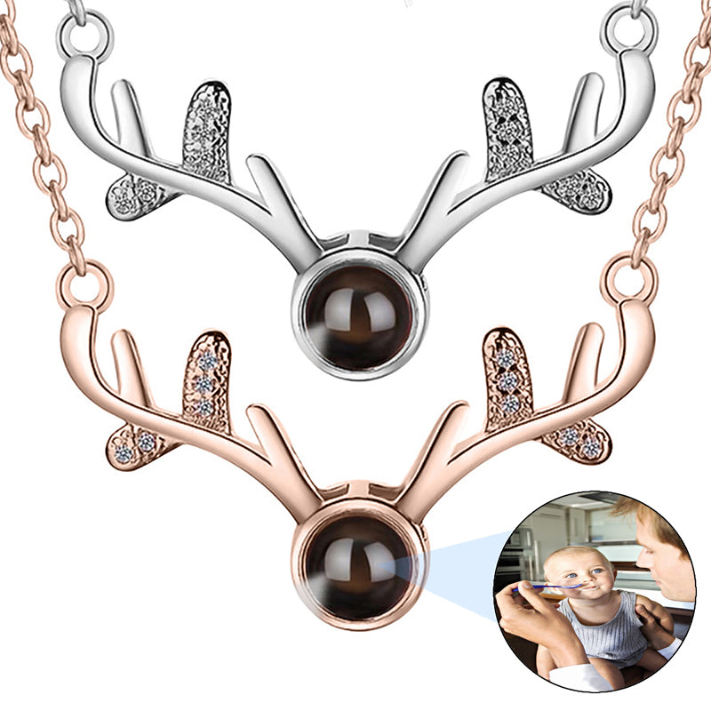 Personalized Love Heart Locket Necklace That Holds 4 Photos Customizable Pendant Charms For Women Plated Vintage Necklace for Mother Girls Christmas Birthday Gift Chain Length 31.49" Adjustable