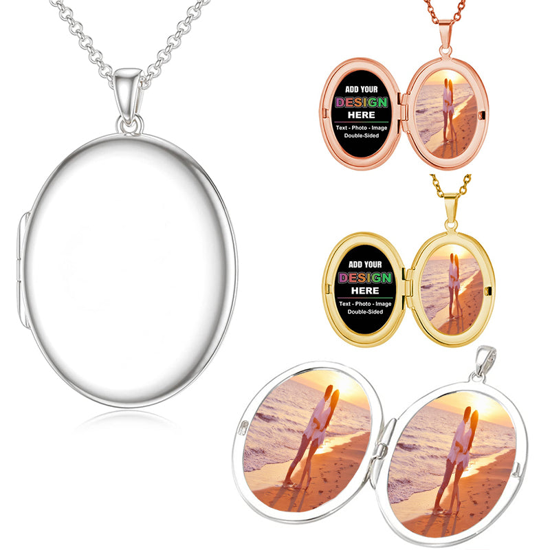 Customize Photo Bolo Tie Necklace - Personalized Image 30x40mm Oval Bolo Pendant Lariat Necklace Wedding Bestman Keepsake Gift for him -BL01