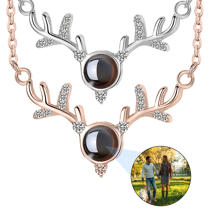 Double Plated Gothic Name Necklace, Personalized Two-Tone Jewelry