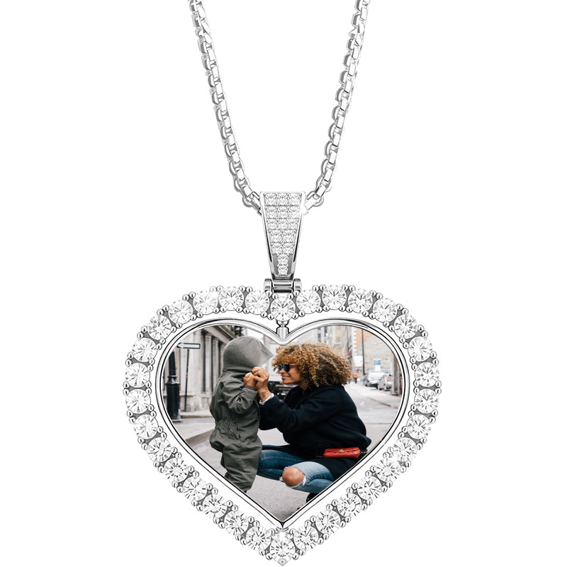 Carved Teardrop Keepsake Ashes Necklace Urn Pendant Cremation Memorial Jewelry-Always in my heart