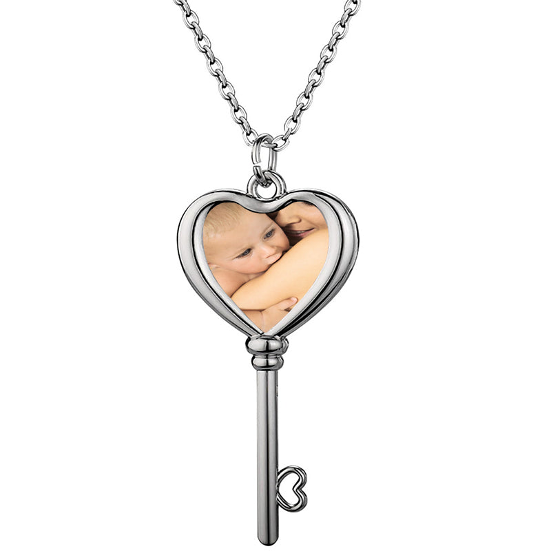 Personalized Star Locket Necklaces Engraved Text Necklace Customize Memory Photo Lockets Gifts for Women Men