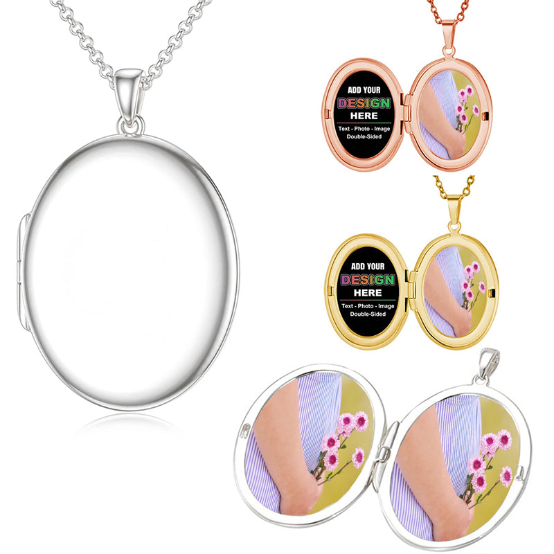 Custom Necklace, Picture Necklace, Personalized Gifts for Women, Wife, Heart Crystal, Memorial Gifts, Personalized Necklace for Mom, Daughter