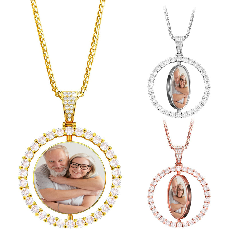 Personalized Monogram Necklace ? Custom Round Initial Pendant ? Name Necklace ? Meaningful Gift for Women ? Custom Letters Jewelry