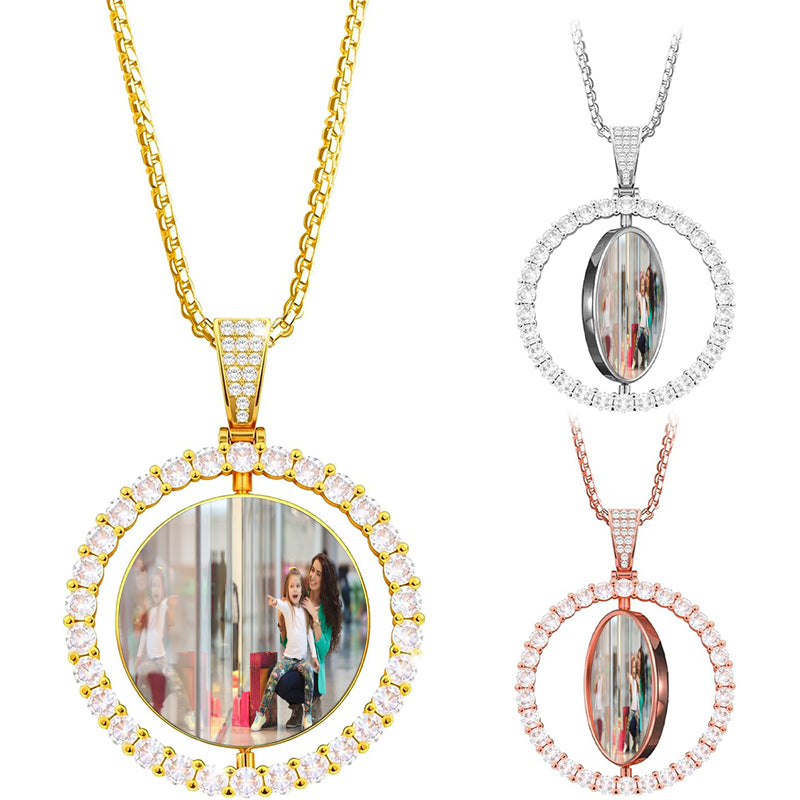 Personalized Cursive Name Necklace: Over Stainless Steel