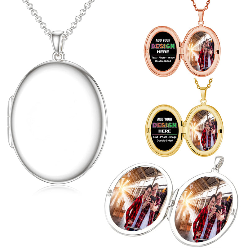 Custom Pet Necklace For Men Photo Necklace Dog Tag Necklace Picture Necklace Pet Memorial Gift Men's Pendant Necklace Personalized Jewelry