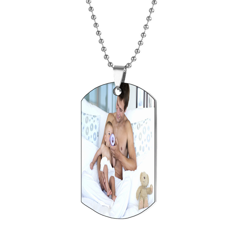 Custom Photo Necklace or Key Chain Charm - Your Personalized Picture Jewelry - Gift for Men and Women, Mothers Day Gift