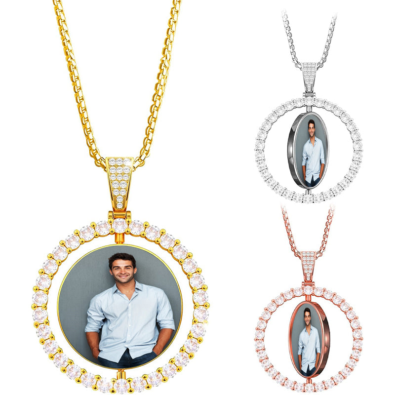 3D Bar Name Necklace | Custom Engraved Vertical Unisex Pendant