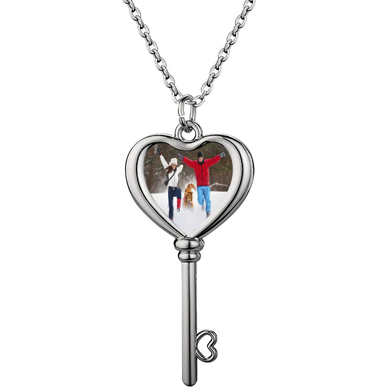 Personalized Name Necklace  Rose Plated Sterling Silver Custom Nameplate