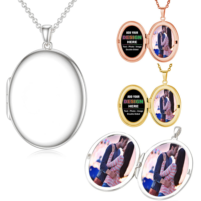 Personalized Photo Charm Necklace: Custom Keepsake Gift