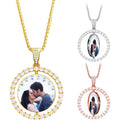 Personalized Photo Necklace, Custom Picture Pendant, Memorial Jewelry, Keepsake Necklace, Anniversary Gift, Mother¡¯s Day Gift