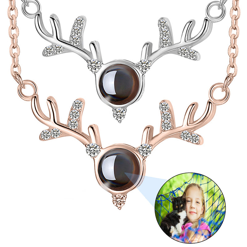 Gifts for Women ¨C Personalized Necklace with Birth Flower & Name | Christmas Jewelry Gift for Mom, Wife, Daughter, Sister, Best Friend£¬Girls | Holiday Present Ideas