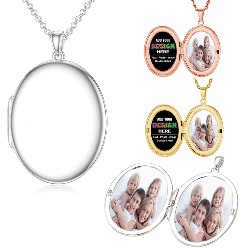 Custom Black Stainless Steel Necklace for Men, Double Side Engraving, Handwritten Text Pendant, Personalized Gift, Minimalist Chain