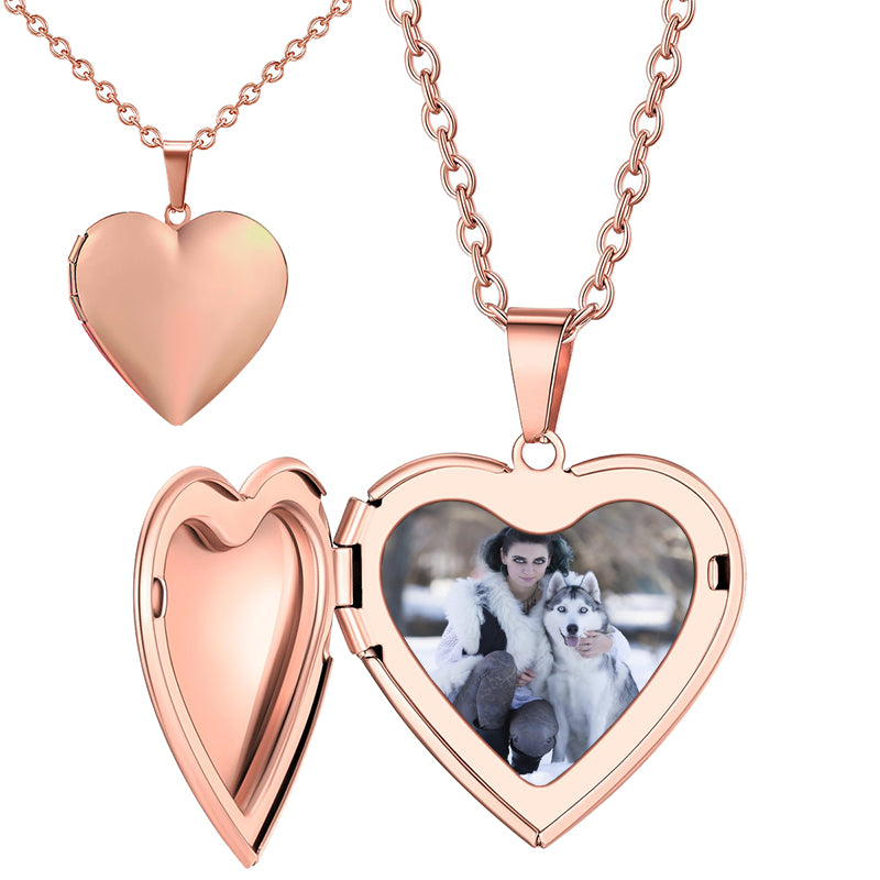 Personalized Photo Pendant Necklace: Custom Stainless Steel Keepsake