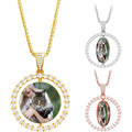 Personalized Photo Necklace,Portrait Memorial Gifts,Picture Memorial Necklace,Photo Jewelry For Mens Necklace,Anniversary Gifts for Husband