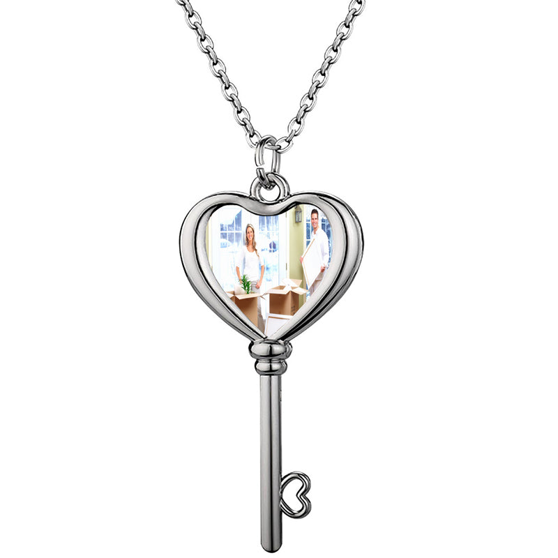 Pet Paw Photo Projection Necklace, Custom Pet Memorial Necklace,Cat Dog photo necklace, Pet Lover Gifts