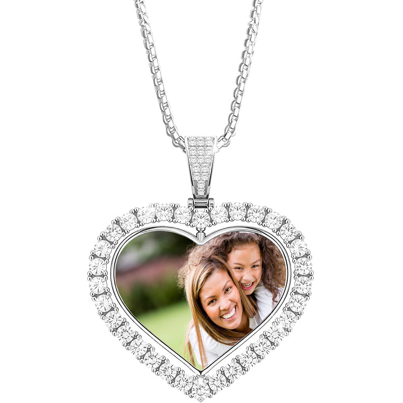 Personalized Japanese Name Heart Necklace: Engraved Stainless Steel Japan Gift