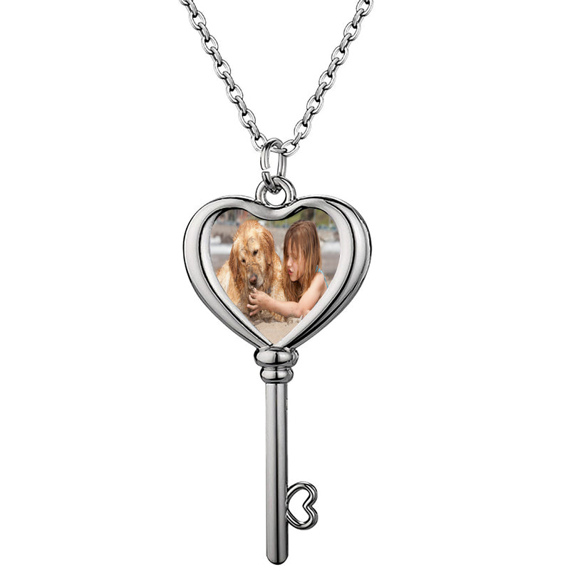 Personalized Projection Necklace, Projection Pendant, Projection Necklaces, Picture Necklace, Pet Photo Necklace, Memory Necklace