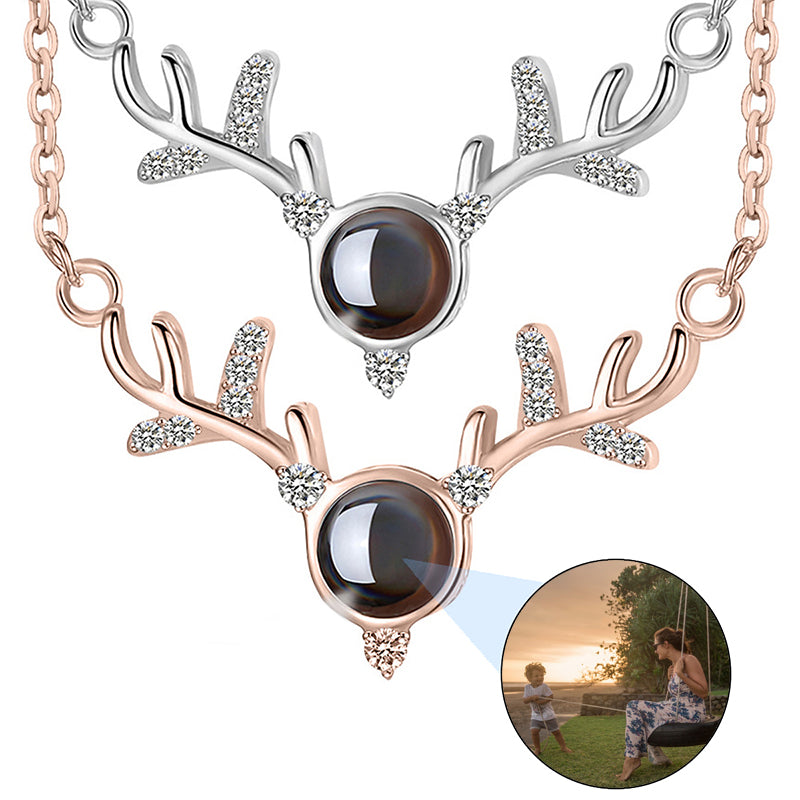 Engraved Sterling Silver Photo Necklace: Personalized Portrait Pendant