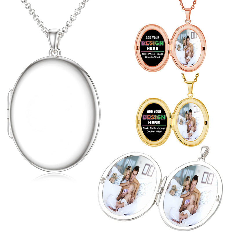 Personalized Cross Photos Locket Necklace, Custom Photo Memorial Necklace with Zircon Stones Custom Pictures Pendant Plated Brass Engraved Pendant Gift for Women