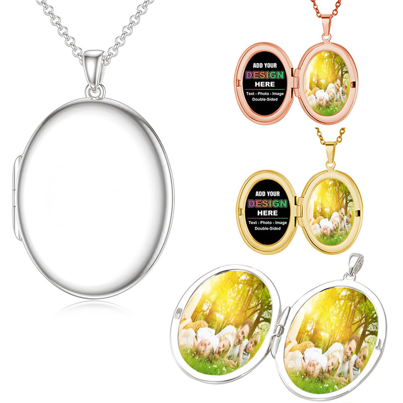 Men's Stainless Steel and -Plated Spinner Cross Pendant Necklace