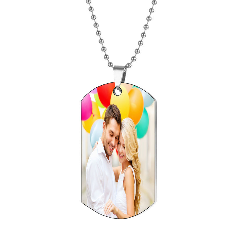 Personalised Pet Portrait Necklace, Custom Dog & Cat Photo Necklace, Pet Memorial Necklace, Pet Loss Gift, Christmas Gift for Pet Lover