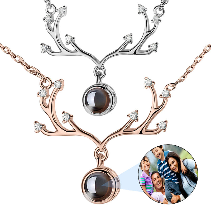 Custom Photo Necklace with Cross Pendant,Personalized Picture Necklace for Men,Photo Necklace with Text,Anniversary Gift,