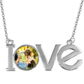 Personalized Photo Projection Necklace: Custom Engraved Pendant
