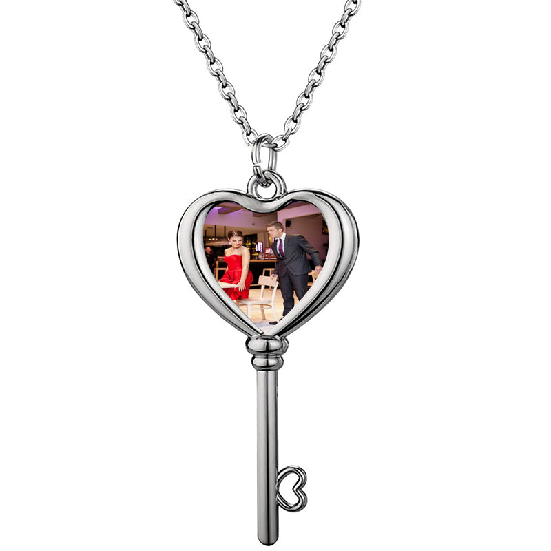 Personalized Envelope Photo Necklace, Hidden Message Necklace, Letter Necklace,Photo Necklace for Mom, Locket Necklace,Gift For Mom Jewelry