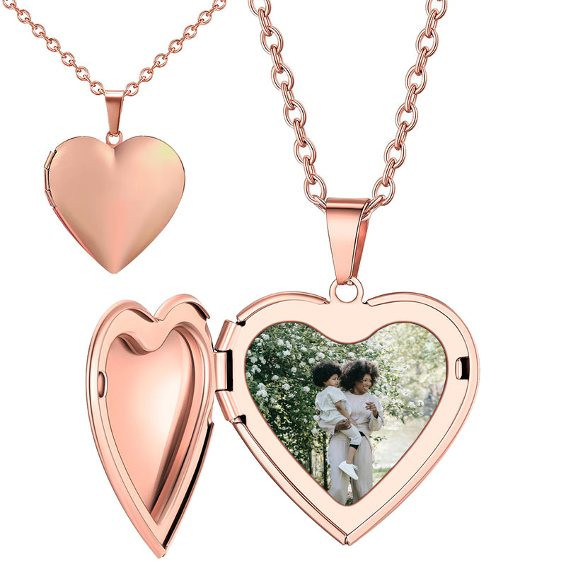 Custom Enamel Logo Necklace: Personalized Photo/Logo Pendant