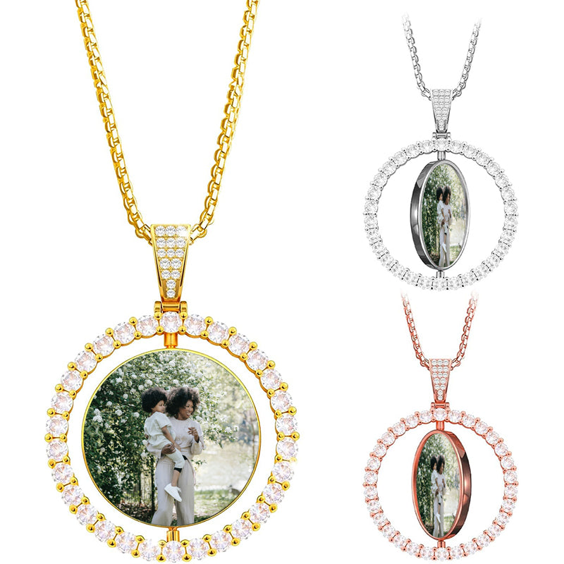 Family Name Necklace ? Personalized Gift ? Linked Circle Necklace ? Custom Children Name Rings ? Eternity Necklace ? Mother Gift ? Gift Her