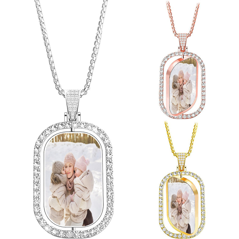 Floral Initial Necklace: Handmade Cold Porcelain, Plated Chain