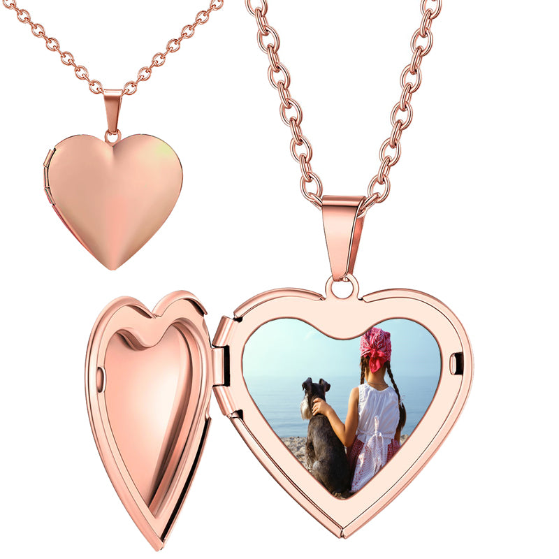 Personalized Initial Necklace, Sterling Silver, Custom Letter, Heart