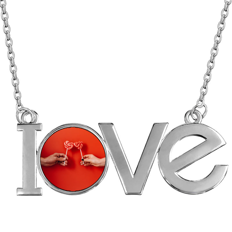 Personalized Men¡¯s Photo Locket Necklace, Custom Engraved Message Pendant, Necklace for Boyfriend Husband Friend, Christmas Gift for Him