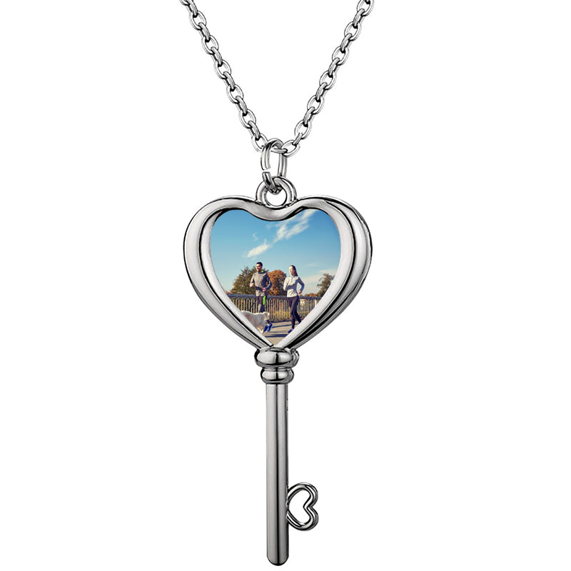 Custom Photo Locket Necklace, Birthstone Pendant Necklace, Memorial Jewelry, Photo Necklace, Anniversary Gift, Christmas Gift for Her