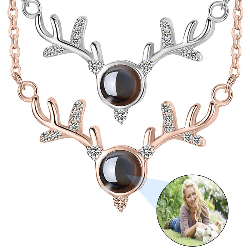 Custom Nameplate Necklace Set: Personalized Twist Hoops&Double Name Necklace