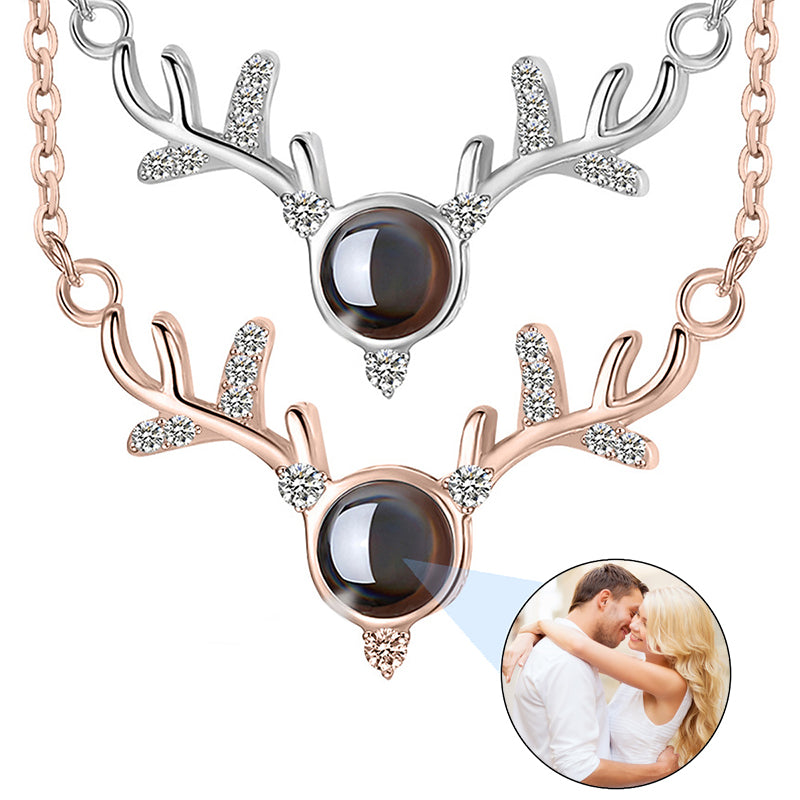 Bling Custom Name Necklace: Angel Wings Name Pendant, Personalized Double Nameplate Jewelry