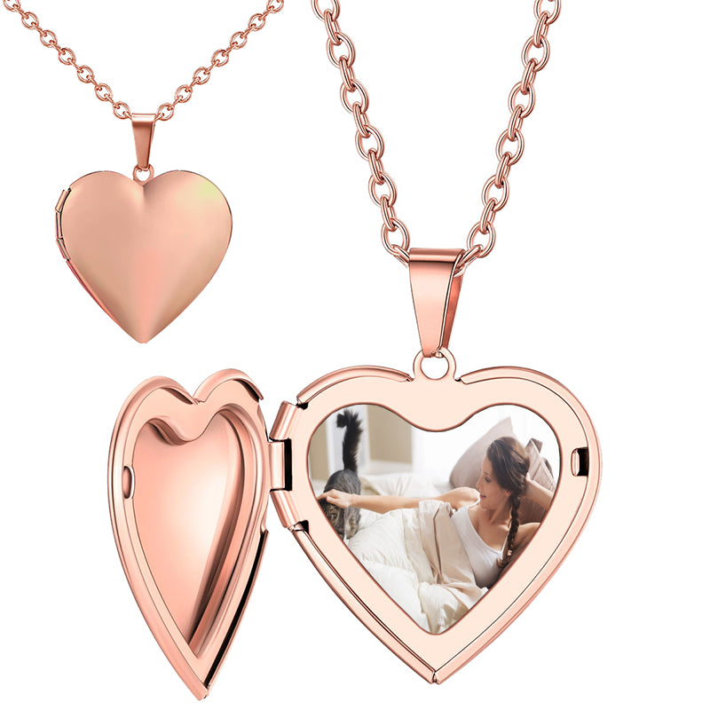 Custom Bow Projection necklace, Picture Projection Necklace, Pendant Photo Necklace, Birthday Gift for Girlfriend, Jewelry Lover Gift