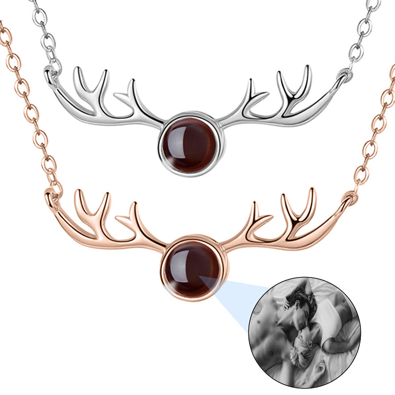 Custom Photo Locket Antique Silver Necklace - Engraving - Personalized Nostalgia Romantic Nature Inspired Jewelry