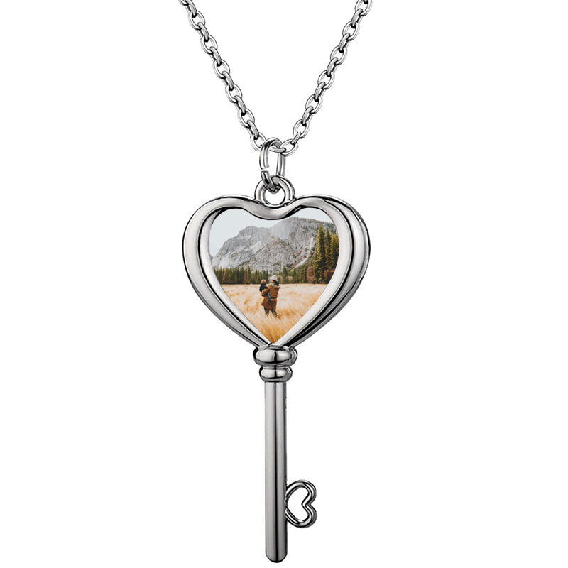 Photo Necklace ? Photo Dog Tags ? Photo Dog Tag ? Gifts for Dad ? Personalized Jewelry ? Custom Jewelry ? Stainless Steel Picture Dog Tags