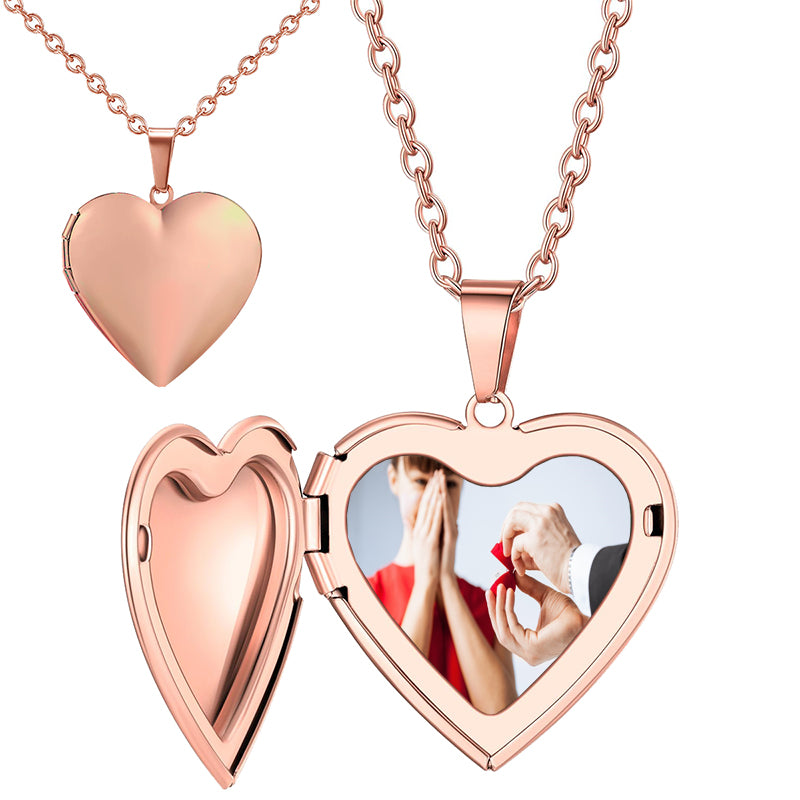 Personalized Initials and Picture Necklaces, Custom Photo Projection Necklaces, Memorial Photo Necklaces, Letter Necklaces, Gifts for Her