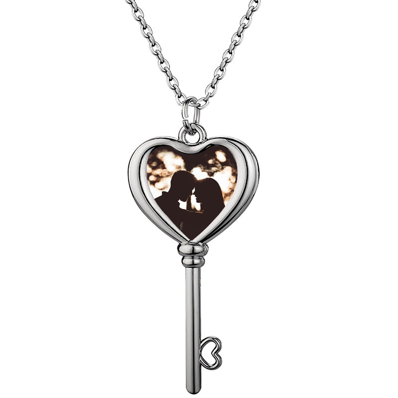 Custom Portrait Name Necklace Memorial Jewelry Personalized Jewelry Dainty Necklace Photo Necklace Custom Necklace Engraved Necklace Family