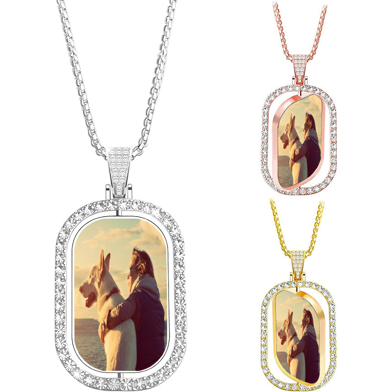 Initials Necklace with Curbs Chain by Lynn Minimalist | Tiny Interlocking Two or Three Letters Jewelry |Dainty Name Charm |Delicate Necklace