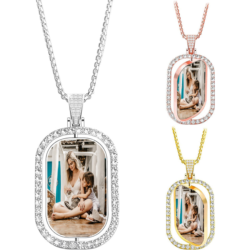 Personalized Name Necklace, Delicate Water-Wave Chain, plate 925 Sterling Silver Nameplate Pendant, Customized Jewelry