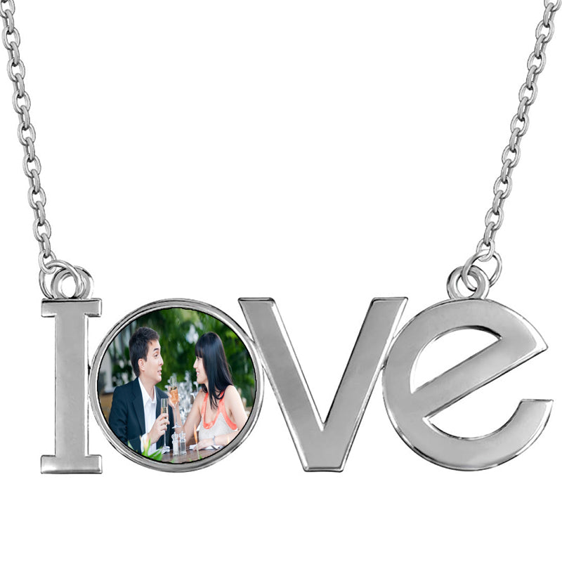 Filled Initial Letter Customized Necklace, Zodiac Necklace, Personalized S B R A Jewelry Christmas Gifts, Family Necklace, Gift For Her