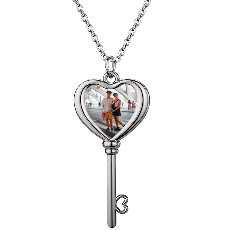 Custom Horse Necklace ¨C Engraved Horse Pendant from Photo ¨C Personalized Equestrian Jewelry ¨C Horse Memorial Gift ¨C Horse Girl Necklace