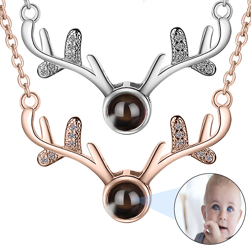 Personalized Hidden Message Necklace, Rose Design Pendant with Custom Hidden Message, Wedding Gift for Bridesmaid, Christmas Gift for Mother