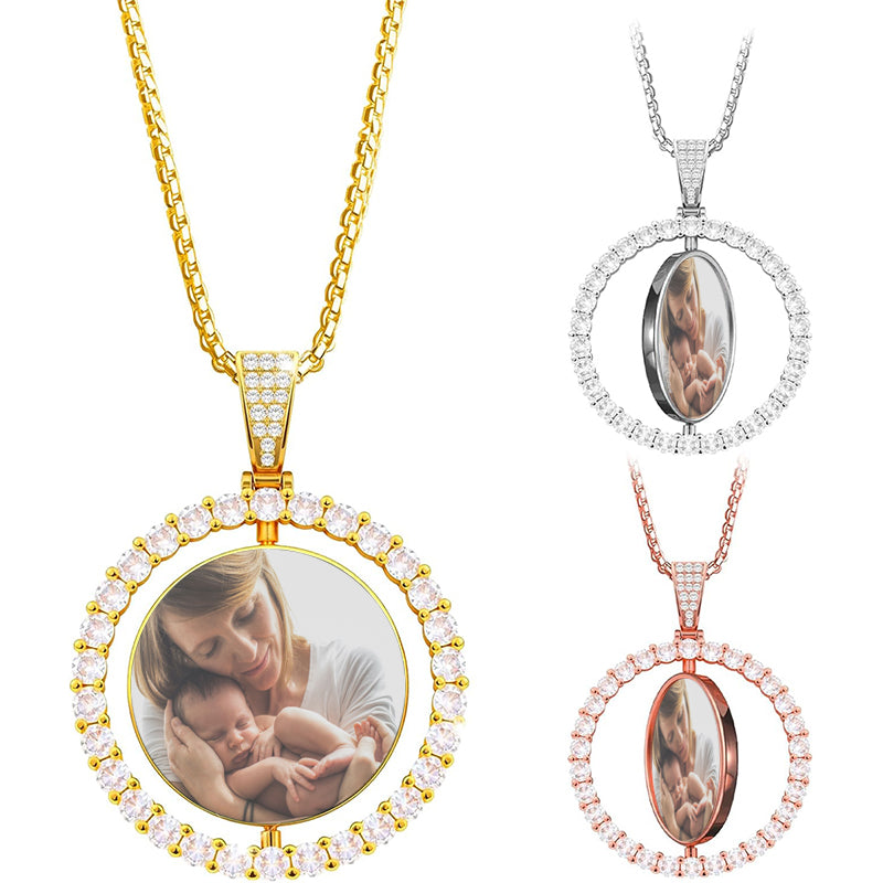 MyNameNecklace Personalized Infinity Style Name Necklace Silver 925 | Custom Own Nameplate Mother's Day Gift for Her Mother