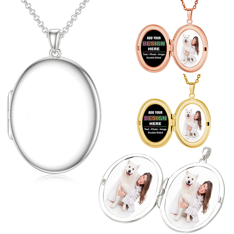 Heart Locket Necklace with Photo, Big Heart Locket, Vintage Locket Necklace, Small Heart Locket, Personalized gift for her, Christmas Gift